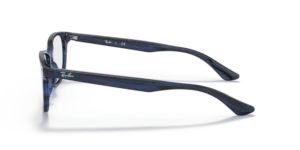 Original Ray-Ban RB5375 arms, colour 8053 · Striped blue
