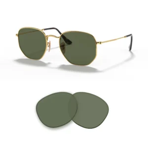 Compatible Ray-Ban 3548N Hexagonal Replacement Lenses