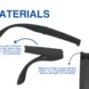 Ray-Ban 4105 FOLDING WAYFARER Compatible Arms – Temples