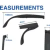 Ray-Ban 4105 FOLDING WAYFARER Compatible Arms – Temples