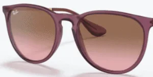 Original lenses Ray-Ban RB4171 Erika, colour 14 · Pink & brown gradient · plastic