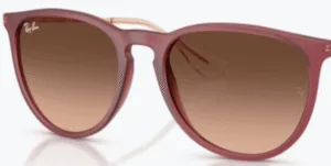 Original lenses Ray-Ban RB4171 Erika, colour A5 · Pink/brown gradient · plastic