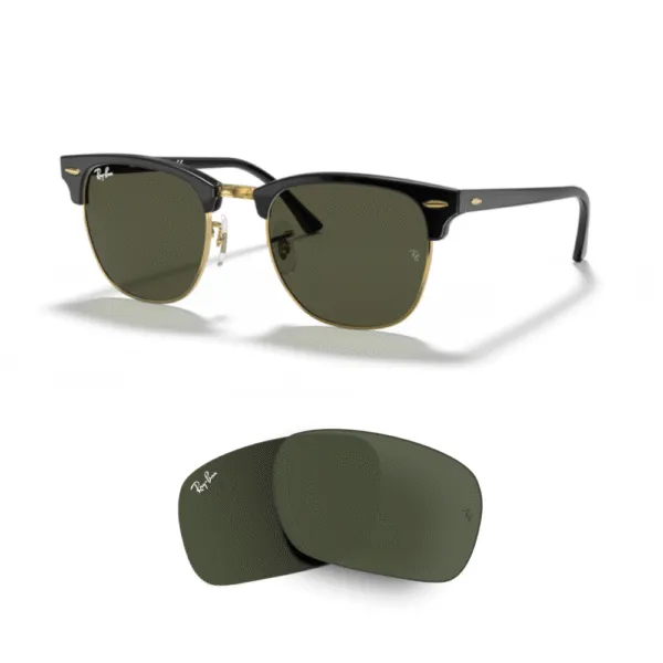 Ray-Ban 3016 Clubmaster Replacement Lenses