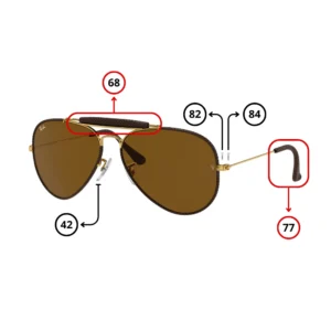 Ray-Ban 3422Q Replacement Parts