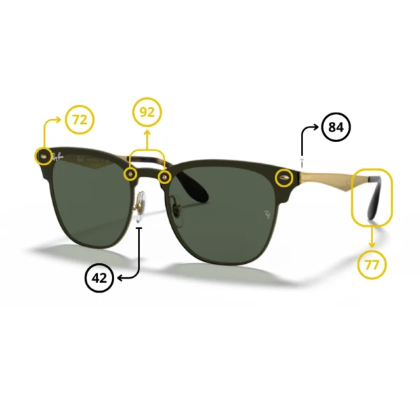 Ray-Ban 3576N Replacement Parts