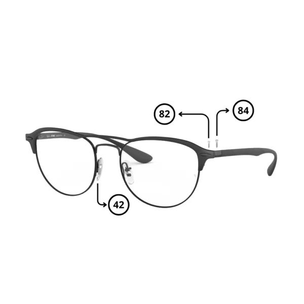 Ray-Ban 3596V Original Replacement Parts