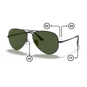 Ray-Ban 3689 AVIATOR METAL II Original Replacement Parts