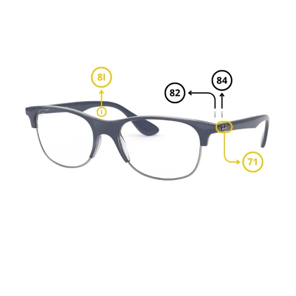 Ray-Ban 4319V Original Replacement Parts