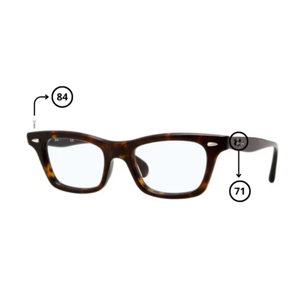 Ray-Ban 5281 Original Replacement Parts