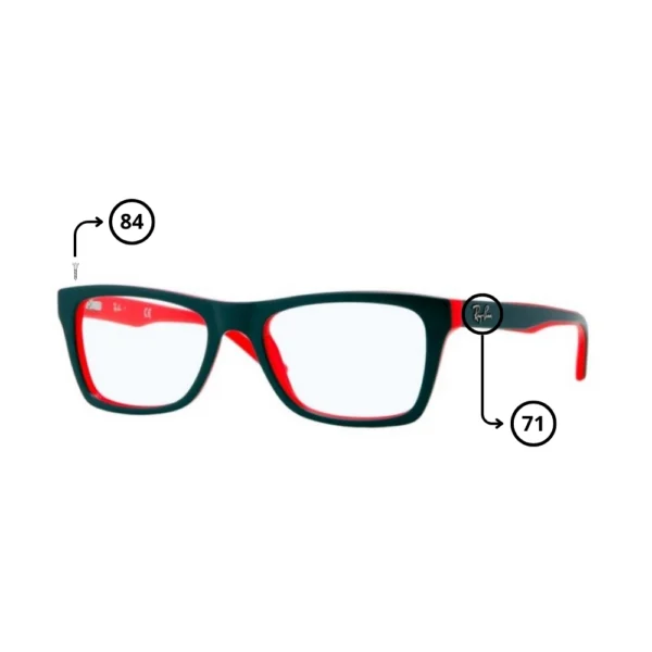 Ray-Ban 5289 Original Replacement Parts
