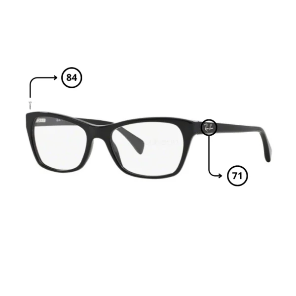 Ray-Ban 5298 Original Replacement Parts