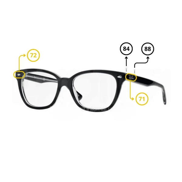 Ray-Ban 5310 Original Replacement Parts