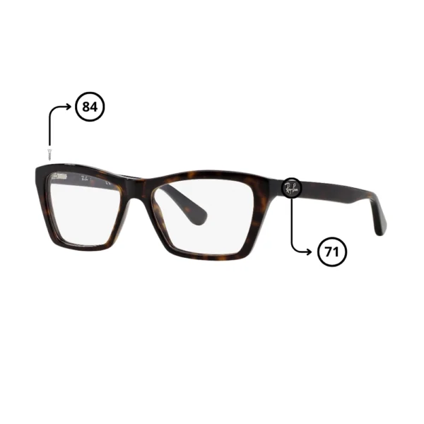 Ray-Ban 5316 Original Replacement Parts