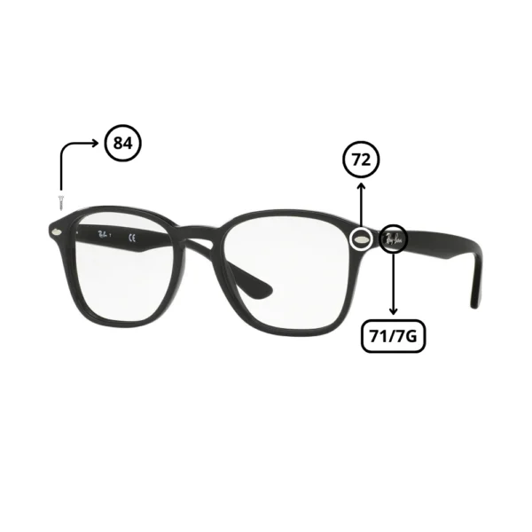 Ray-Ban 5352 Original Replacement Parts