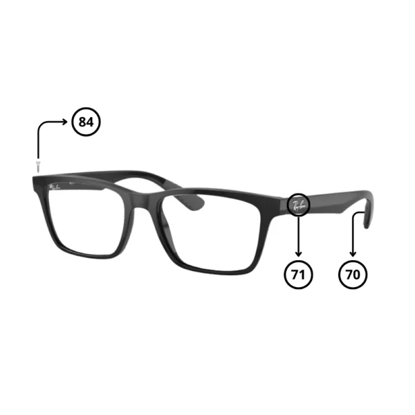 Ray-Ban 7025 Original Replacement Parts