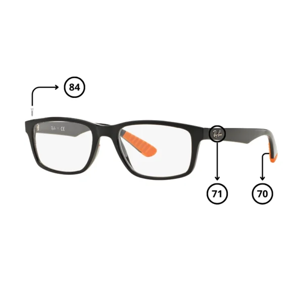 Ray-Ban 7063 Original Replacement Parts