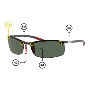 Ray-Ban 8305M Original Replacement Parts