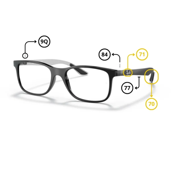 Ray-Ban 8903 Original Replacement Parts