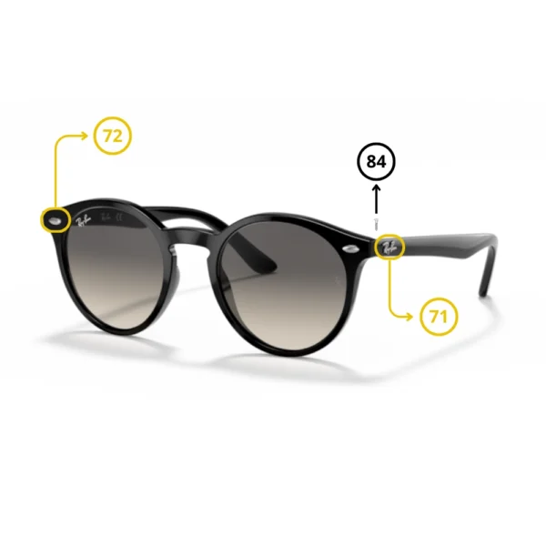 Ray-Ban Junior 9064S Original Replacement Parts