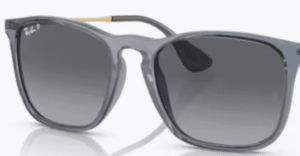 Original lenses Ray-Ban RB4187 Chris, colour T3 · Gray dark gradient polarized · plastic