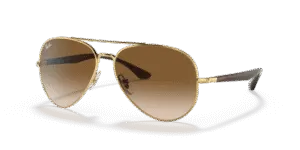 Original lenses Ray-Ban RB3675 Aviator, colour 51 · Brown light gradient