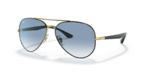 Original lenses Ray-Ban RB3675 Aviator, colour 3F · Blue gradient