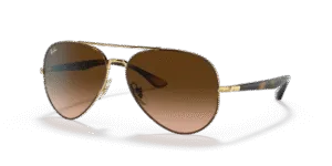 Original lenses Ray-Ban RB3675 Aviator, colour A5 · Pink gradient brown · crystal a5 · pink gradient brown