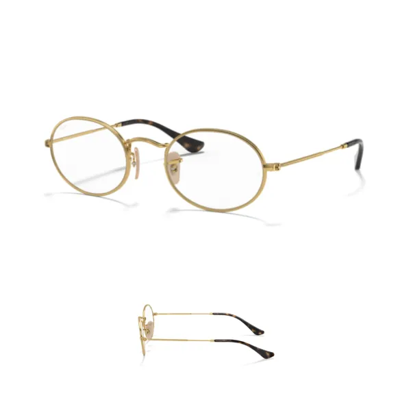 Original Ray-Ban Prescription 3547V Replacement Arms-Temples
