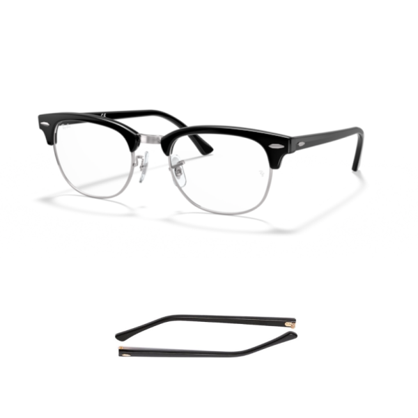 Ray-Ban 5154 Clubmaster Compatible Arms - Temples