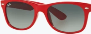 Original lenses Ray-Ban RB2132 New Wayfarer, colour 71 · Gray blue gradient