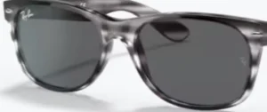 Original lenses Ray-Ban RB2132 New Wayfarer, colour B1 · Gray dark