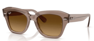Ray-Ban RB2186 STATE STREET, colour 682785 · Clear brown light