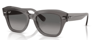 Ray-Ban RB2186 STATE STREET, colour 136971 · Clear gray