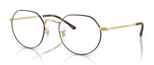 Ray-Ban RX6465 JACK, colour 3188 · Matt havana on matt arista gold
