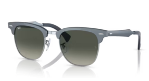 Ray-Ban RB3507 CLUBMASTER ALUMINUM, colour 924871 · Blue on silver