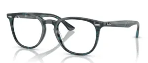 Ray-Ban RX7159, colour 8394 · Clear fantasy blue & gray