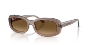 Ray-Ban 2221, colour 6827M2 · Clear beige