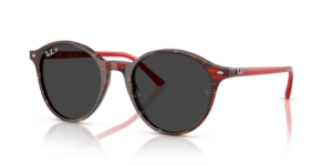 Ray-Ban 2230 BERNARD, colour 141948 · Clear shade fantasy red