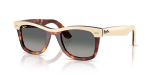 Ray-Ban 2240 WAYFARER, colour 144371 · Beige on havana