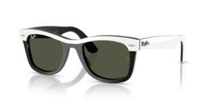 Ray-Ban 2240 WAYFARER, colour 144431 · White on black