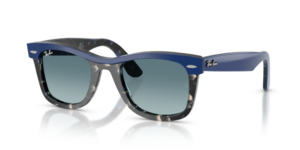 Ray-Ban 2240 WAYFARER, colour 14453M · Blue on havana