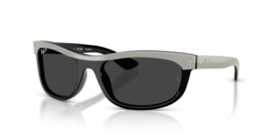 Ray-Ban 2489 BALORAMA, colour 144248 · Gray on black