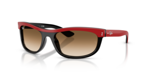 Ray-Ban 2489 BALORAMA, colour 955/51 · Red on black