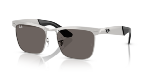 Ray-Ban 3875 WAYFARER DELUXE, colour 019/B1 · Sandnblasted silver on silver
