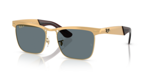 Ray-Ban 3875 WAYFARER DELUXE, colour 92763R · Sandnblasted legend gold