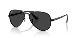 Original lenses LENSESRB9707S Aviator Max, colour 48 · Black polarized