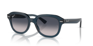 Ray-Ban 4398 ERIK, colour 667678 · Opal blue dark