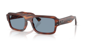 Ray-Ban 4454 FLACKO, colour 139856 · Striped havana