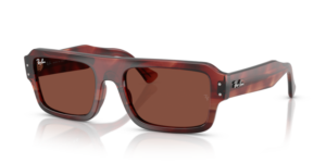 Ray-Ban 4454 FLACKO, colour 1452C5 · Havana red