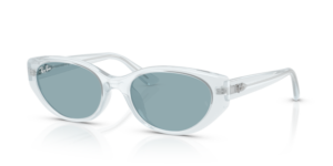 Ray-Ban 4457D, colour 687280 · Clear ice